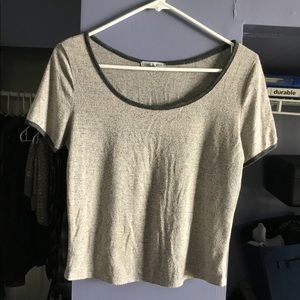 Gray soft t-shirt